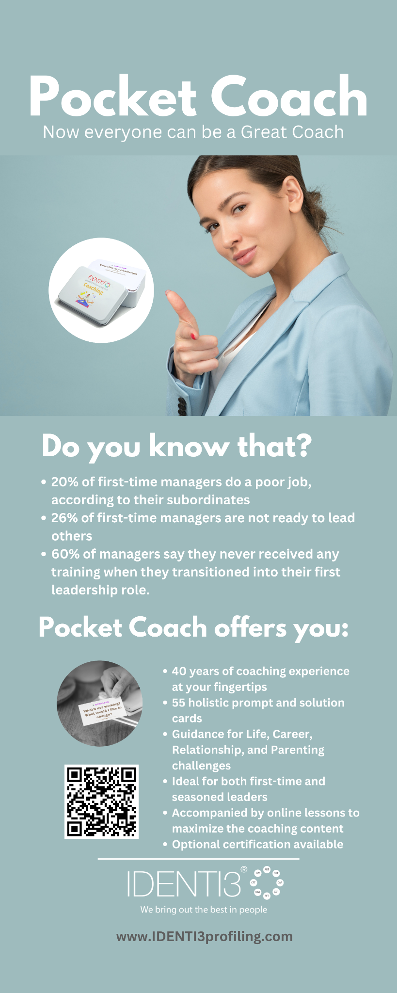 Pocket Coach pull-up banner