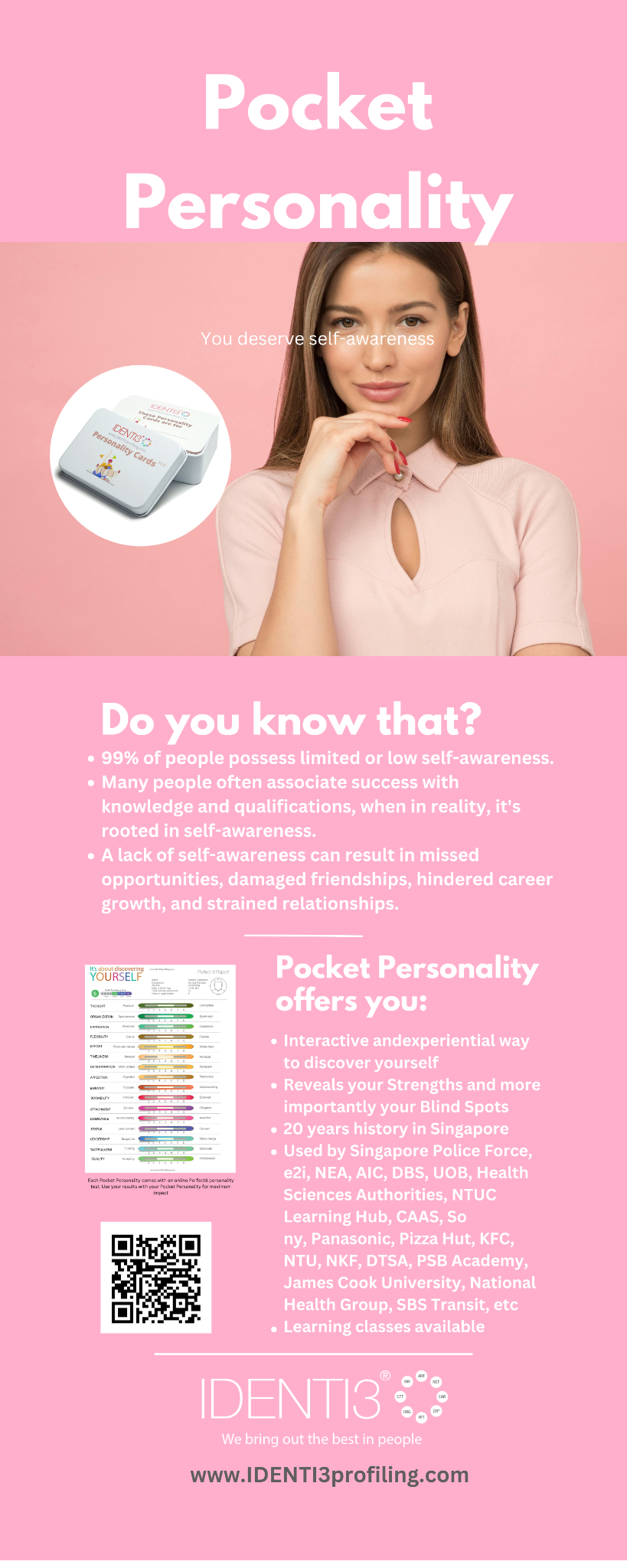 Pocket Personality pull-up banner